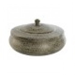Декоративна кутия Home ESPRIT Зелен Алуминий 42 x 42 x 23 cm - Home esprit
