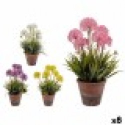 Декоративно Растение Kорк Керамика Пластмаса 24 x 43 x 24 cm (8 броя) - Ibergarden