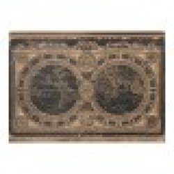 Декорация за стена Home ESPRIT Черен Естествен Карта на Света 149 x 2 x 105 cm - Home esprit