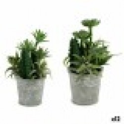 Декоративно Растение Ibergarden XD18-1182A-B Пластмаса Цимент 15 x 24 x 15 cm (12 броя) - Ibergarden