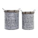 Игра на Кошници DKD Home Decor Въже Желязо (52 x 42 x 58 cm)
