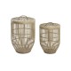 Игра на Кошници DKD Home Decor Бамбук (40 x 40 x 61 cm)