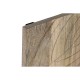 Декорация за стена Home ESPRIT Естествен Модерен Лист на растение 90 x 3 x 90 cm (9 Части)