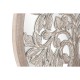 Декорация за стена DKD Home Decor 90 x 2,5 x 90 cm Завършек със състаряващо покритие Естествен Дърво Бял Индианец