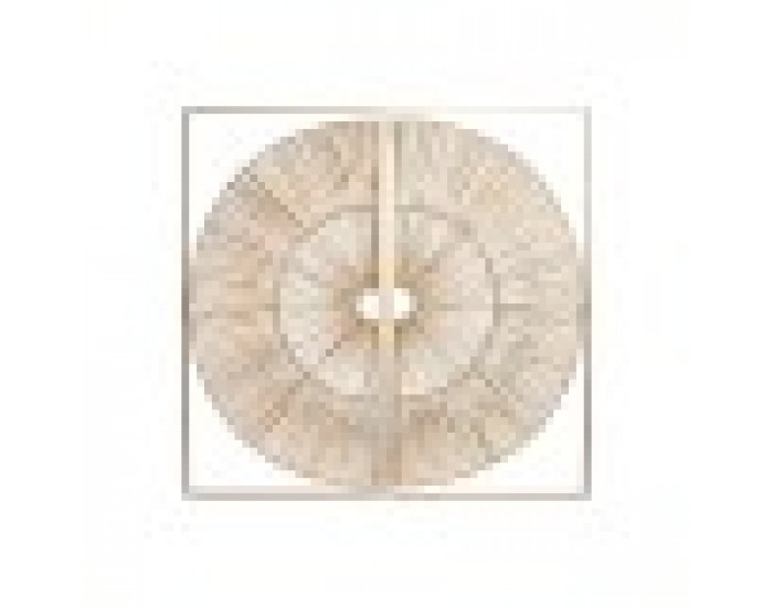 Декорация за стена Home ESPRIT Златен Естествен 50 x 2 x 100 cm (2 Части)