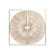 Декорация за стена Home ESPRIT Златен Естествен 50 x 2 x 100 cm (2 Части)