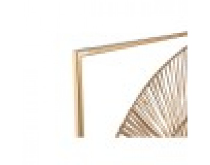 Декорация за стена Home ESPRIT Златен Естествен 50 x 2 x 100 cm (2 Части)