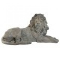 Декоративна фигурка Home ESPRIT Сив Лъв 80 x 36 x 39 cm - Home esprit