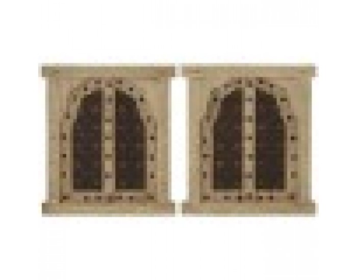 Декорация за стена Home ESPRIT Бежов Естествен Прозорец 45 X 5 X 51 cm