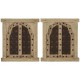 Декорация за стена Home ESPRIT Бежов Естествен Прозорец 45 X 5 X 51 cm