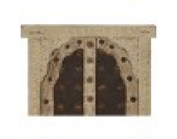 Декорация за стена Home ESPRIT Бежов Естествен Прозорец 45 X 5 X 51 cm