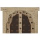 Декорация за стена Home ESPRIT Бежов Естествен Прозорец 45 X 5 X 51 cm