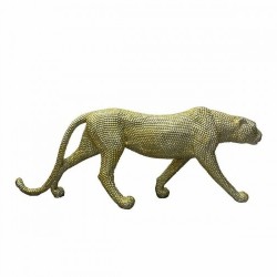 Декоративна фигурка DKD Home Decor Златен Леопард 120 x 23 x 44 cm - Dkd home decor