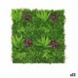 Комплект за Вертикална Градина орлова папрат Многоцветен Пластмаса 100 x 7 x 100 cm (12 броя) - Ibergarden