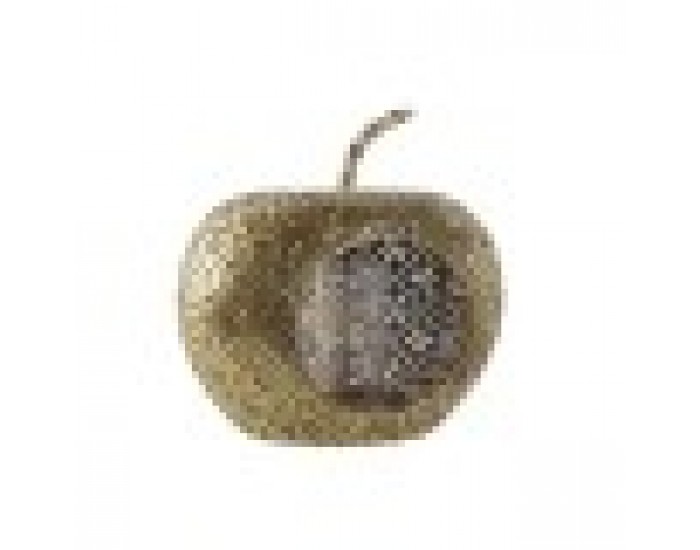 Поставка за свещ Home ESPRIT Златен Метал Кристал 14 x 14 x 13 cm
