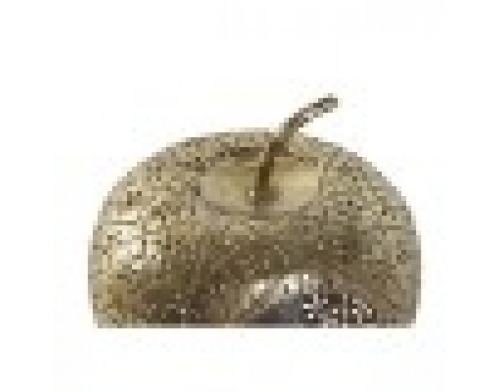 Поставка за свещ Home ESPRIT Златен Метал Кристал 14 x 14 x 13 cm