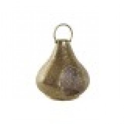 Поставка за свещ Home ESPRIT Златен Метал Кристал 25 x 25 x 26,5 cm - Decorațiuni