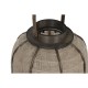 Поставка за свещ Home ESPRIT Естествен Юта Бамбук 29,5 x 29,5 x 46 cm