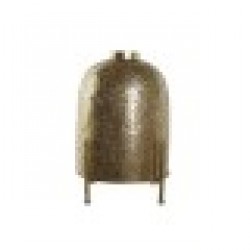 Поставка за свещ Home ESPRIT Златен Метал Кристал 24 x 24 x 33 cm - Decorațiuni