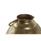 Поставка за свещ Home ESPRIT Златен Метал Кристал 24 x 24 x 38,5 cm