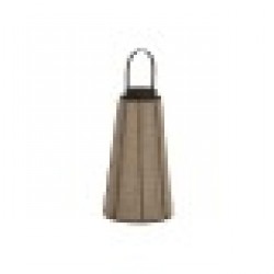 Поставка за свещ Home ESPRIT Естествен Юта Бамбук 30,5 x 30,5 x 56,5 cm - Decorațiuni