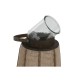Поставка за свещ Home ESPRIT Естествен Юта Бамбук 30,5 x 30,5 x 56,5 cm