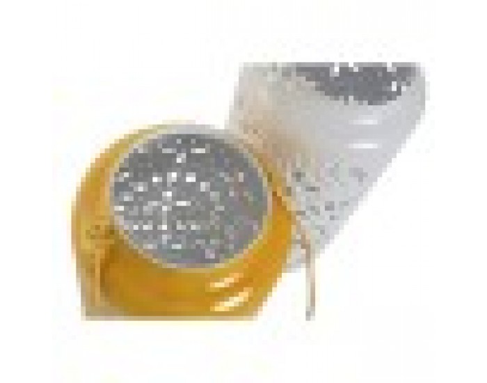 Поставка за свещ Home ESPRIT Жълт Бял Желязо 15 x 15 x 33 cm (2 броя)