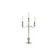 Канделабър DKD Home Decor 30 x 12 x 46 cm Сребрист Алуминий Хромирано