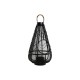 Поставка за свещ Home ESPRIT Черен Метал 28 x 28 x 50 cm