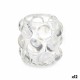 Поставка за свещ Микросфери Прозрачен Кристал 8,4 x 9 x 8,4 cm (12 броя)