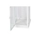 Latern Home ESPRIT Бял Кристал Желязо Shabby Chic 20 x 20 x 55 cm (3 Части)