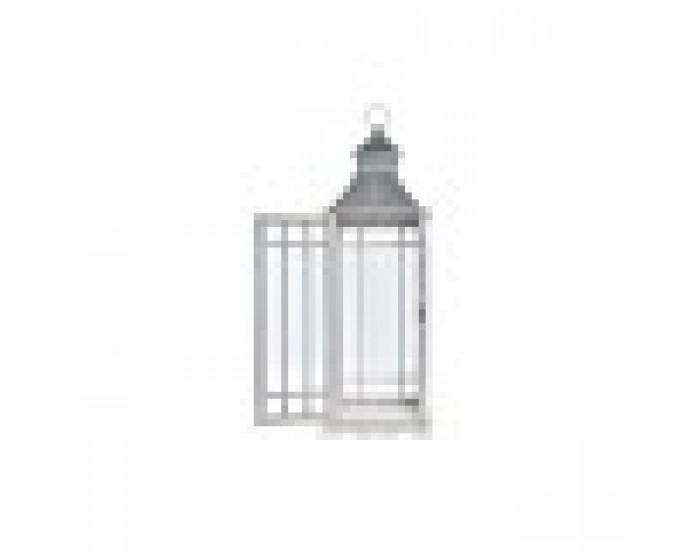 Улично осветление Home ESPRIT Сребрист Естествен Кристал Ела Ориенталски 24 x 24 x 70 cm (2 Части)