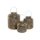 Комплект подложки за маса Home ESPRIT Златен Метал 24 x 24 x 32 cm