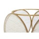 Latern DKD Home Decor Кристал Естествен Кафяв Бамбук Ориенталски 42 x 42 x 55 cm