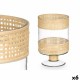 Поставка за свещ GiftDecor SG-29684 Прозрачен Естествен Cтъкло Pатан 15,5 x 24 x 15,5 cm (6 броя)