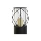 Комплект подложки за маса Home ESPRIT Черен Метал Кристал 27 x 27 x 125 cm (2 броя)