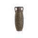 Ваза Home ESPRIT Кафяв Зелен Каменинов Лист на растение 13 x 13 x 35 cm