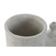 Ваза Home ESPRIT Сив Цимент Ориенталски 15 x 15 x 25 cm