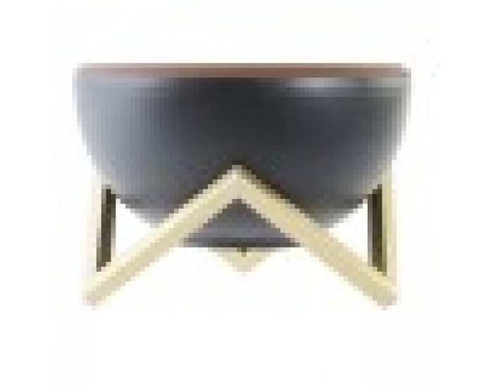 Ваза DKD Home Decor Метал Многоцветен Модерен (17 x 16 x 17 cm)