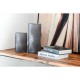 Ваза Home ESPRIT Сив Кристал Модерен 14 x 14 x 31,5 cm