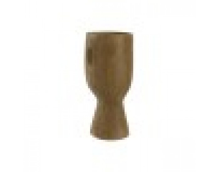 Ваза Home ESPRIT Кафяв Смола Лице 15 x 15 x 31 cm
