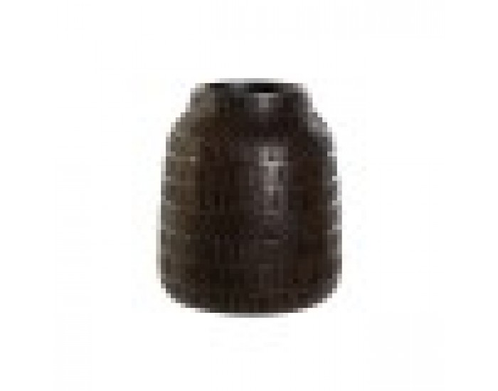 Ваза Home ESPRIT Кафяв Черен Смола Колониален 19 x 19 x 21 cm