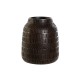 Ваза Home ESPRIT Кафяв Черен Смола Колониален 19 x 19 x 21 cm