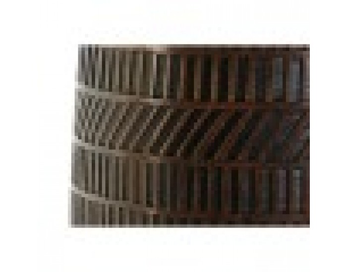 Ваза Home ESPRIT Кафяв Черен Смола Колониален 19 x 19 x 21 cm