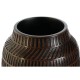 Ваза Home ESPRIT Кафяв Черен Смола Колониален 19 x 19 x 21 cm