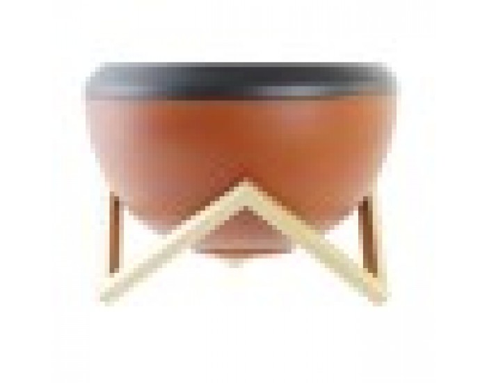 Ваза DKD Home Decor Метал Многоцветен Модерен (18 x 18 x 21 cm)