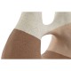 Ваза Home ESPRIT Трицветен Керамика Абстрактен 24 x 11 x 21 cm