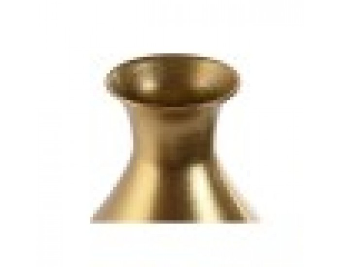 Ваза Home ESPRIT Златен Метал Модерен 13 X 13 X 51,5 cm