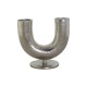 Ваза DKD Home Decor Сребрист Алуминий 19 x 11 x 17 cm