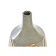 Ваза DKD Home Decor Кафяв Розов Каменинов Лист на растение 17 x 17 x 26 cm (2 броя)